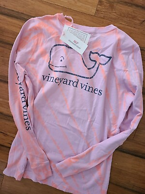 #ad New Vineyard Vines Limited Edition Women Long Sleeve T Shirt Medium $44.99