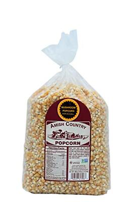 #ad Amish Country Popcorn 6 lb Bag Mushroom Popcorn Kernels Assorted Sizes $11.53
