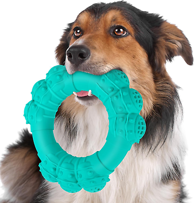 #ad Indestructible Dog Chew Ring Toys for Aggressive Chewers Super Chewer Dog Toys $14.40