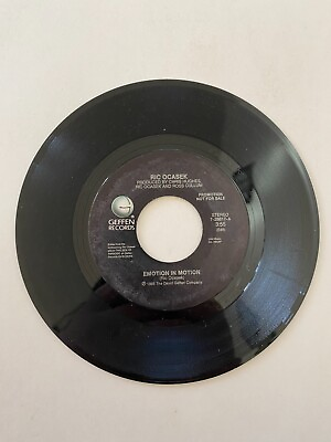 #ad Ric Ocasek – quot;Emotion In Motionquot; Vinyl 7quot; 45 RPM Promo Rock Pop 1986 $6.99