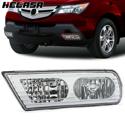 #ad HECASA Driver Side Left Fog Light Lamp Clear Lens For Acura MDX 2007 2009 LH $25.99
