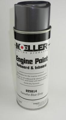 #ad Moeller 025814 Yamaha Blue Gray Outboard Motor Paint Four Stroke Engines $17.91