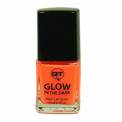 #ad QT Glow in the Dark Nail Lacquer Yellow Green colors 15mL 0.5 oz Made in USA $6.95