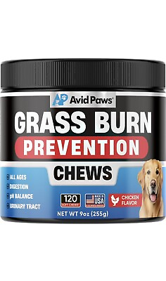 #ad Dog Urine Neutralizer for Lawn Green Grass Dog Chews Lawn Burn Chicken 120ct $21.99