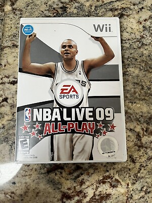 #ad NBA Live 09: All Play Nintendo Wii 2008 Pre Owned $3.99
