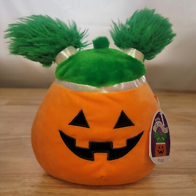 #ad Squishmallows Paige the Pumpkin Halloween Plush Toy NWT 8quot; $9.95