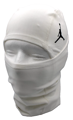 #ad Nike Jordan Hyperwarm Hood Balaclava Promo Adult White College Navy $62.95