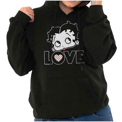 #ad Vintage Betty Boop Love Cartoon Retro Gift Womens Hooded Sweatshirts Hoodies $34.99