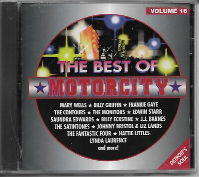 #ad Best of Motorcity Vol. 16 Various by Various Artists CD 2011 $11.45