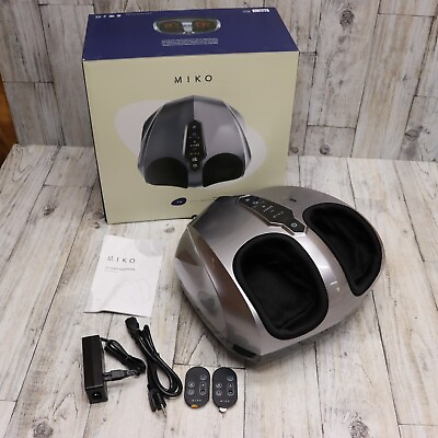 #ad Miko Foot Massager MMF 01C 2 With Deep Kneading Heat Therapy Rolling Massage $69.99