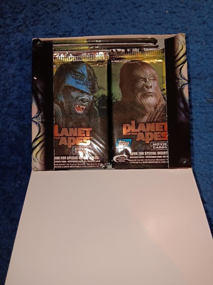 #ad Planet of the Apes 2001 open full box $80.00
