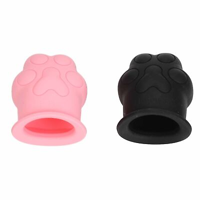 #ad 2Pcs Lips Plumper Tool Cute Look Long Lasting Soft Silicone Painless Lip Bea GIP $11.79