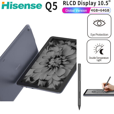 #ad 4G LTE Hisense Q5 Ink RLCD Screen Reader Tablet PC Mobile Cell Phone Reading $516.52