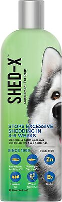 #ad #ad Shed X Liquid Dog Supplement 32oz 100% Natural Helps Dog Shedding Fish Oil New $24.50
