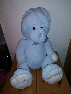 #ad Large Blue Soft And Cuddly 21quot; Plush $10.49