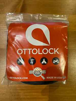 #ad NEW Ottolock Cinch Lock 18; Black; FREE SHIPPING $40.00