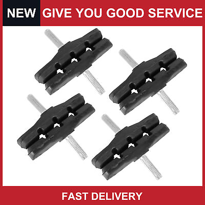 #ad Universal Cantilever Bike Brake Pads Bicycle Block Shoes Pads Pack of 4 $9.74