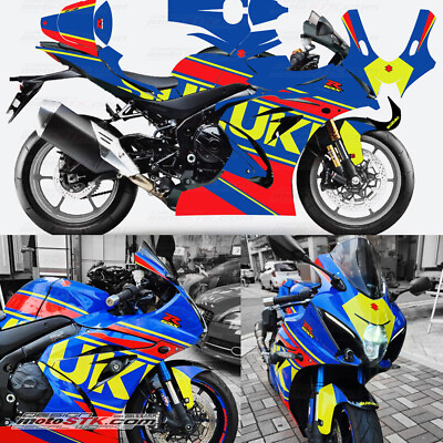 #ad Set Stickers SUZUKI GSXR1000 motorcycle graphics decals 2017 $195.50