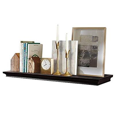 #ad Deep Floating Shelves Display Ledge Shelf With Invisible Blanket 36 In Espresso $69.17