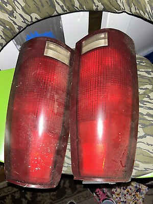 #ad Taillight Assemblies Driver And Passenger 89 2000 Chevy Tahoe $80.00