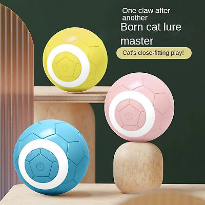 #ad Peppy Pet Ball For Dogs Automatic Rolling Ball Interactive Dog amp; Cat Train Toys $11.99