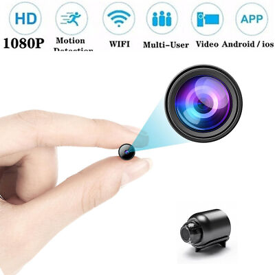 #ad 1080P Mini Spy Camera WiFi HD Hidden IP Night Vision Camcorder Home Security Cam $14.99