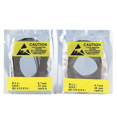 #ad 500pcs bag O Ring Rubber Seal Watch Back Cover Seal Gaskets Watch Repairing Tool $10.34