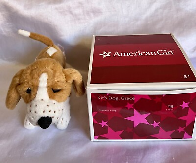 #ad American Girl Doll “Grace” Dog For Kit New In Box Basset Hound Collectable $17.00