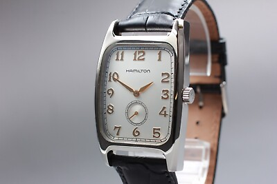 #ad 【N MINT】 Vintage HAMILTON Boulton H135110 Smoseco Quartz Men#x27;s Watch From Japan $399.90