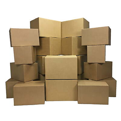 #ad by uBoxes 20 Boxes Small Medium Boxes Combo Moving Kit $23.95