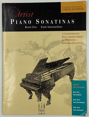 #ad Piano Sonatinas The Developing Artist Book One: Early Intermediate GOOD $9.80