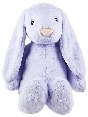 #ad Celebrate Giant Plush Purple Lop Ear Easter Bunny Rabbit 28quot; Stuffed Animal Pal $23.88