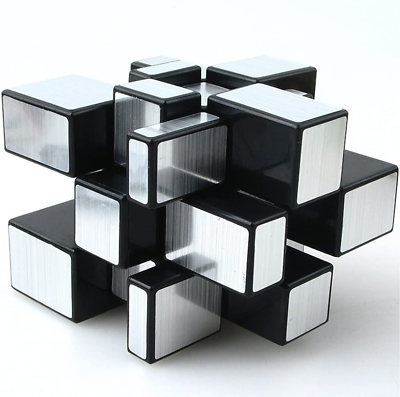 #ad TANCH Mirror Speed Magic Cube 3X3 Puzzle for Children amp; Adults Silver $12.38