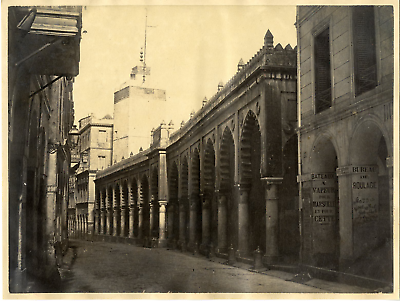 #ad Algérie Pedra Vintage print. Tirage argentique 18x24 Circa 1875 Coul EUR 299.00