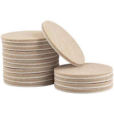 #ad 3quot; Round Heavy Duty Felt Furniture Pads Protect Surfaces from Scratches amp; D... $15.60