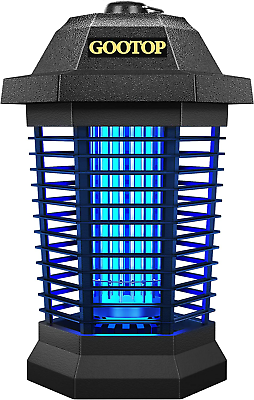 #ad Electric Flying Bug Zapper Insect LED Pet Control Lamp Bug 4200V Mosquito Zapper $64.99