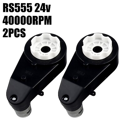 #ad Electric Gearbox RS555 24V 40000RPM Replacement For Kids Car Toy Portable 2PCS $44.11