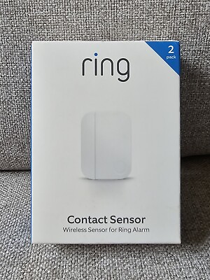 #ad NEW Pack Of Two 2 Ring Alarm Contact Sensor 2nd Generation Works With Alexa $31.95