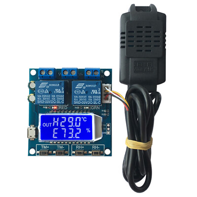 #ad XY TR01 Humidity Temperature Controller DC 12V 10A Hygrometer Thermomter LCD $12.40