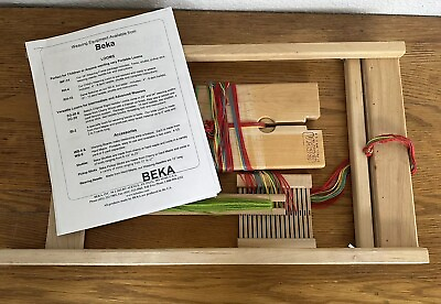 #ad Beka 10 Inch Rigid Heddle Weaving Loom With 4quot; Heddle $40.00