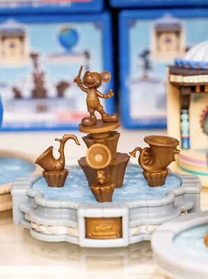 #ad Disneyland ToonTown Fountain Mini Figure Mickey Mouse Tokyo Disney Resort Japan $52.00