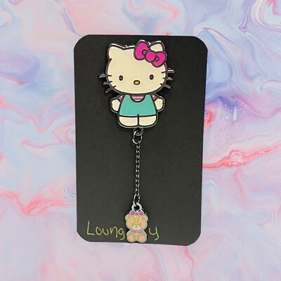 #ad Loungefly Hello Kitty and Friends Chain Charm Blind Box Enamel Pin $16.99
