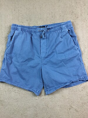 #ad Mens American Eagle Blue Trekker Shorts Size Medium Drawstring Flex $12.99