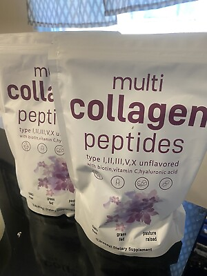 #ad Multi Collagen Peptides Powder TypeIIIIIIVX Hyaluronic AcidBiotinamp;Vitamin C $38.00