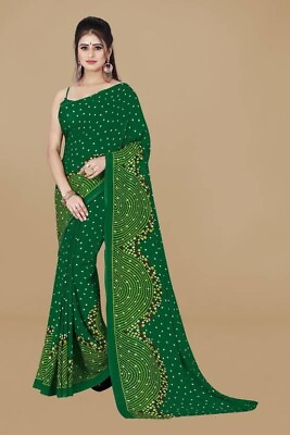#ad New Indian Saree Sari Party Wedding Bollywood Tamanna Pakistani Designer Ethnic $65.99
