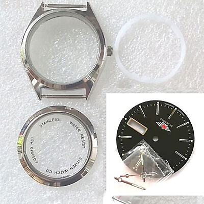 #ad Stainless Steel Watch Case Cover Shell Kit Waterproof for 8200 Watch Movement $13.52