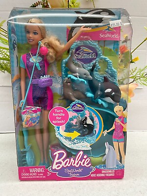 #ad Mattel Barbie I Can Be: Sea World Trainer Doll MISB $123.49