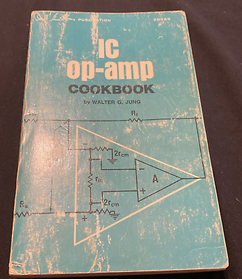 #ad IC Op Amp Cookbook by Walter G. Jung $15.30