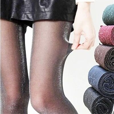 #ad Silver Night Party Sparkle Stockings Pantyhose Glitter Shiny Tights $9.60