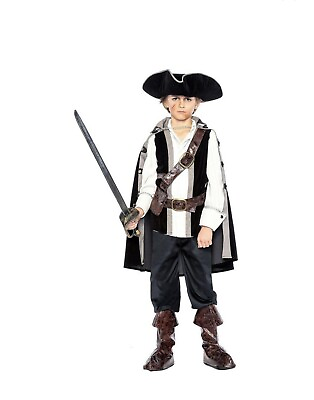 Child Pirate Captain Costume Size Large 10 12 $22.99